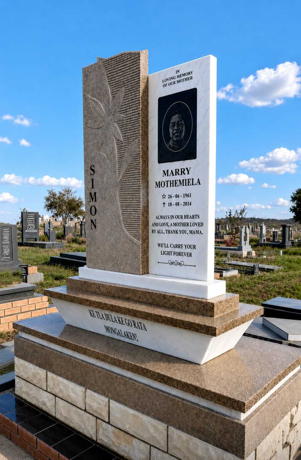Funeral Memorials & Full-body Tombstones