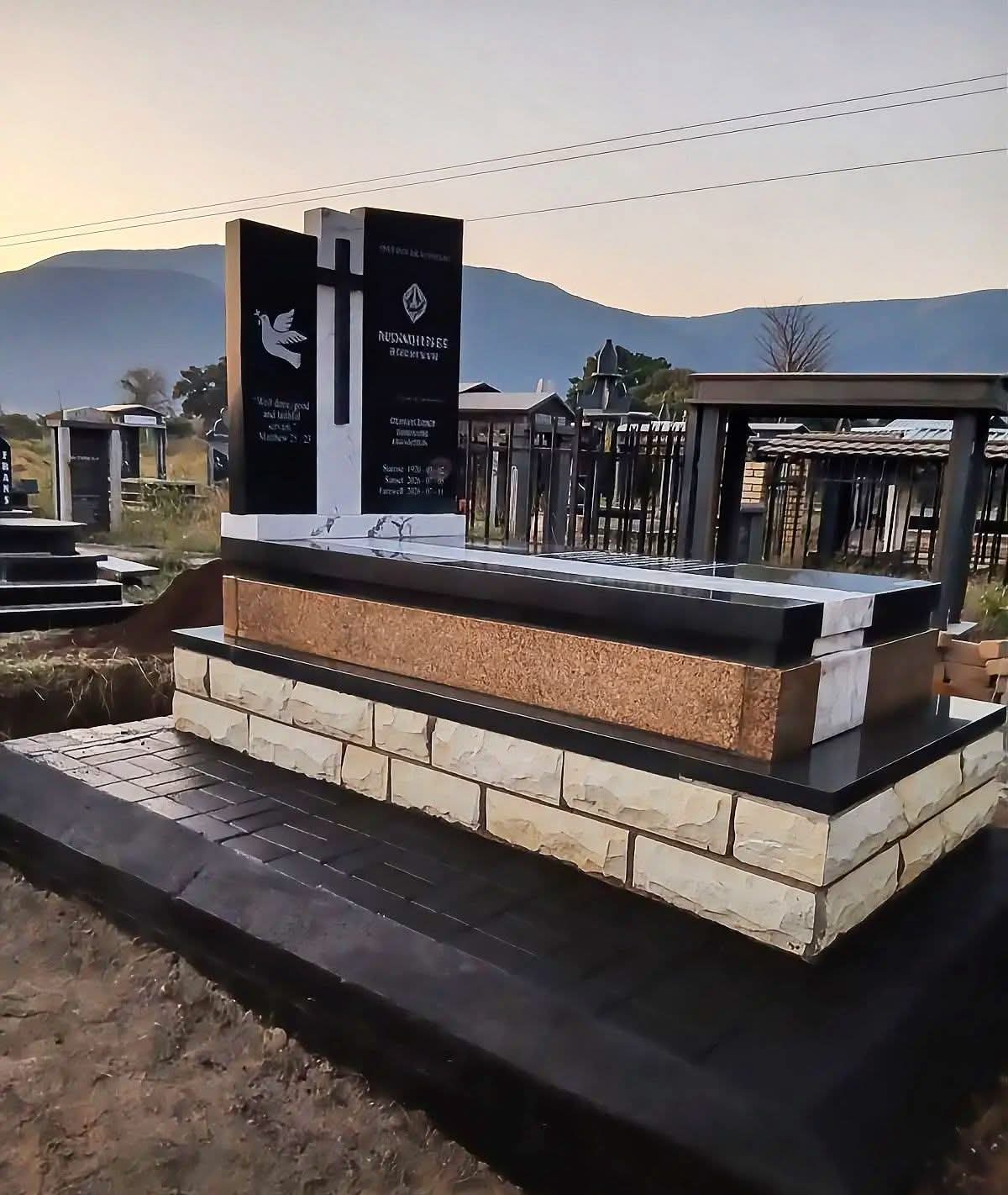 Tombstones in Gauteng and Limpopo